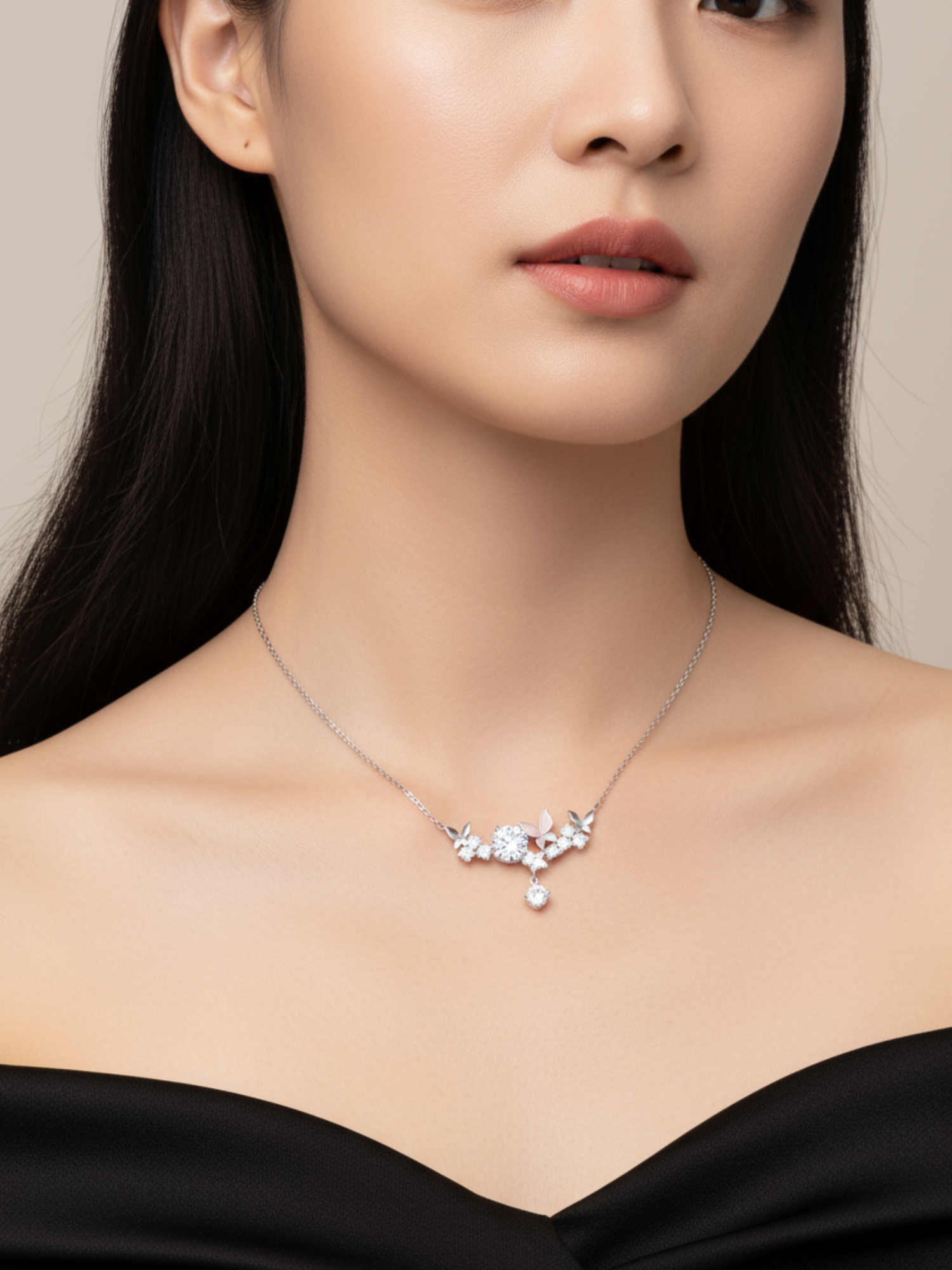 Aliana Butterfly Necklace - BENE Official