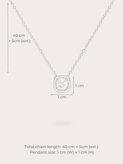 Mila Cushion Necklace - BENE Official