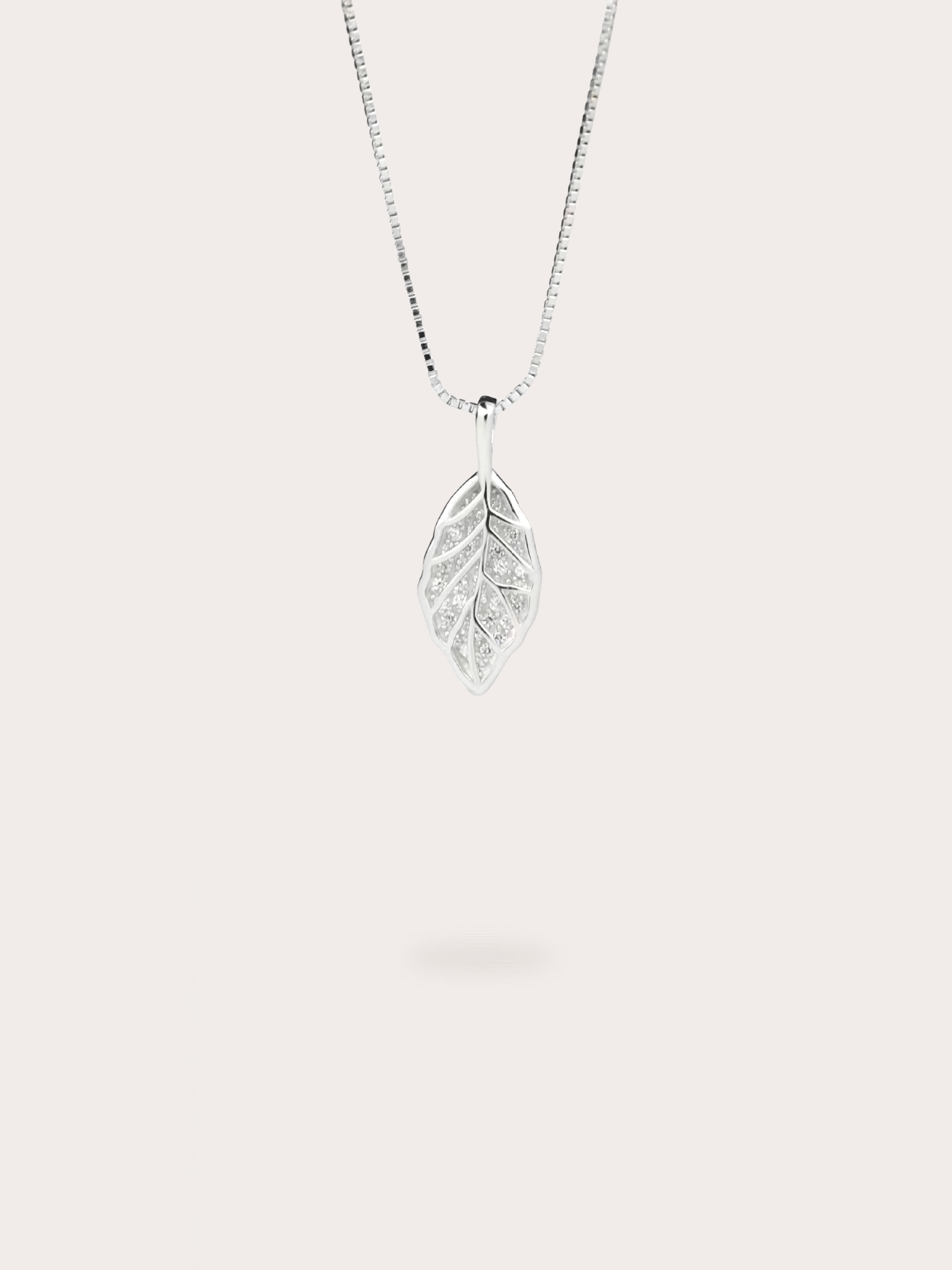 Elena Leaf Necklace
