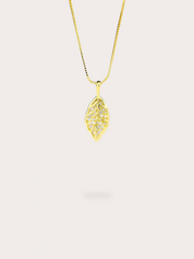 Elena Leaf Necklace