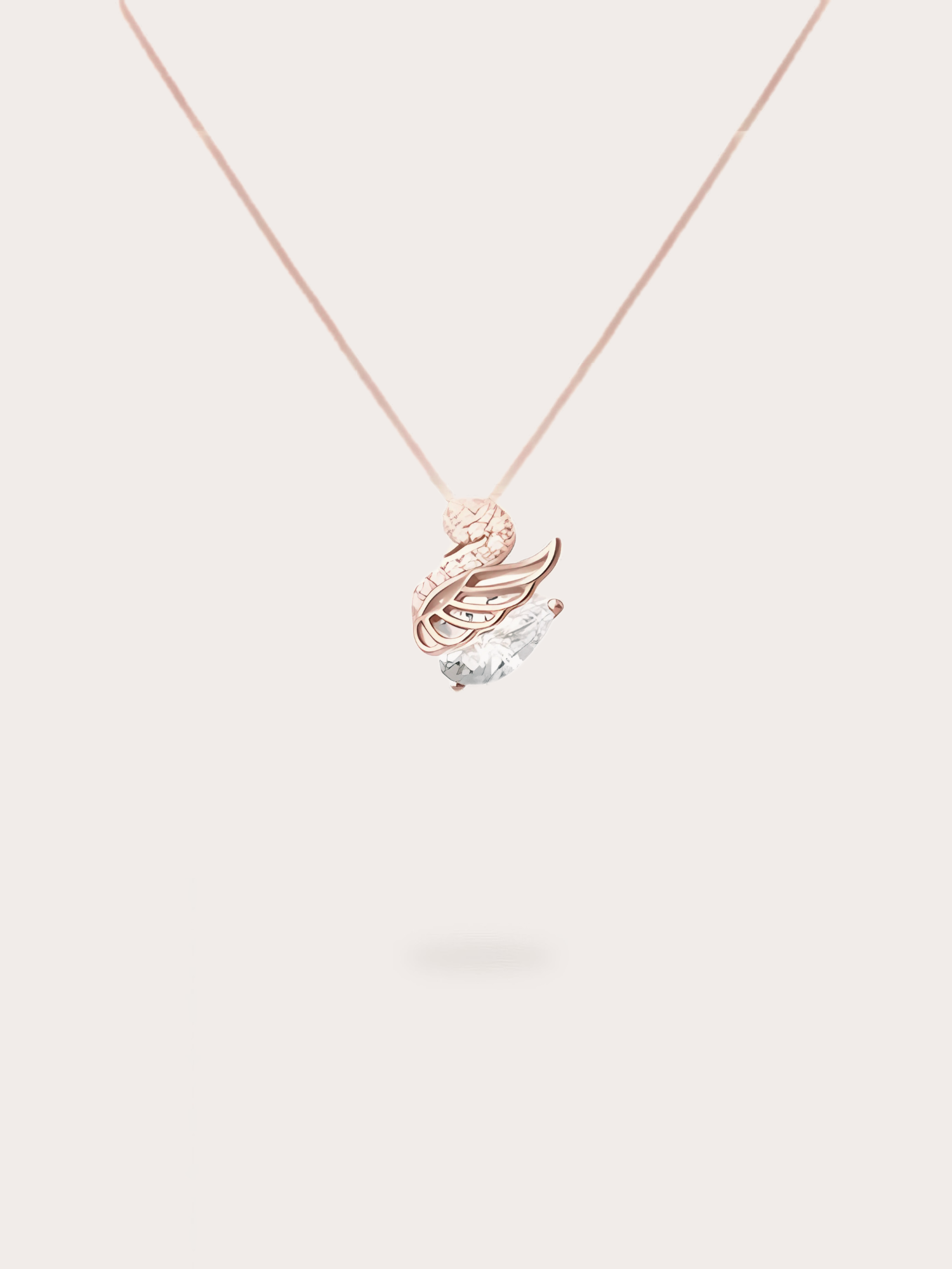 Vienna Swan Necklace