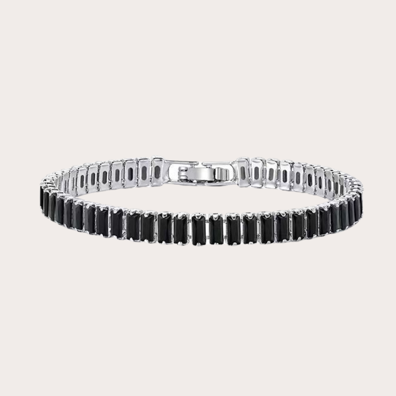 Noir Baguette Bracelet - BENE Official