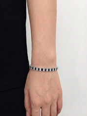 Noir Baguette Bracelet - BENE Official