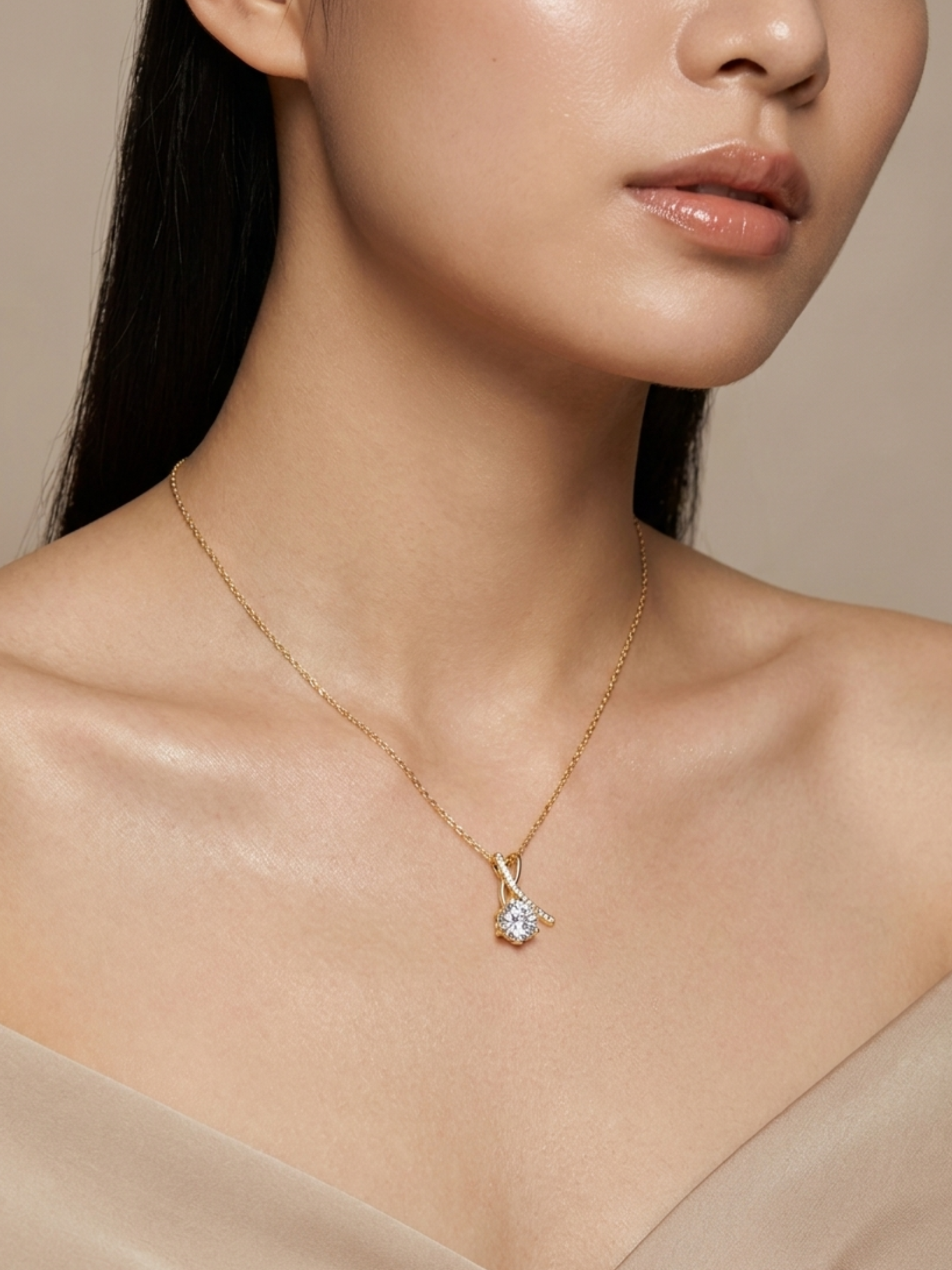 Tilly Ribbon Necklace - BENE Official
