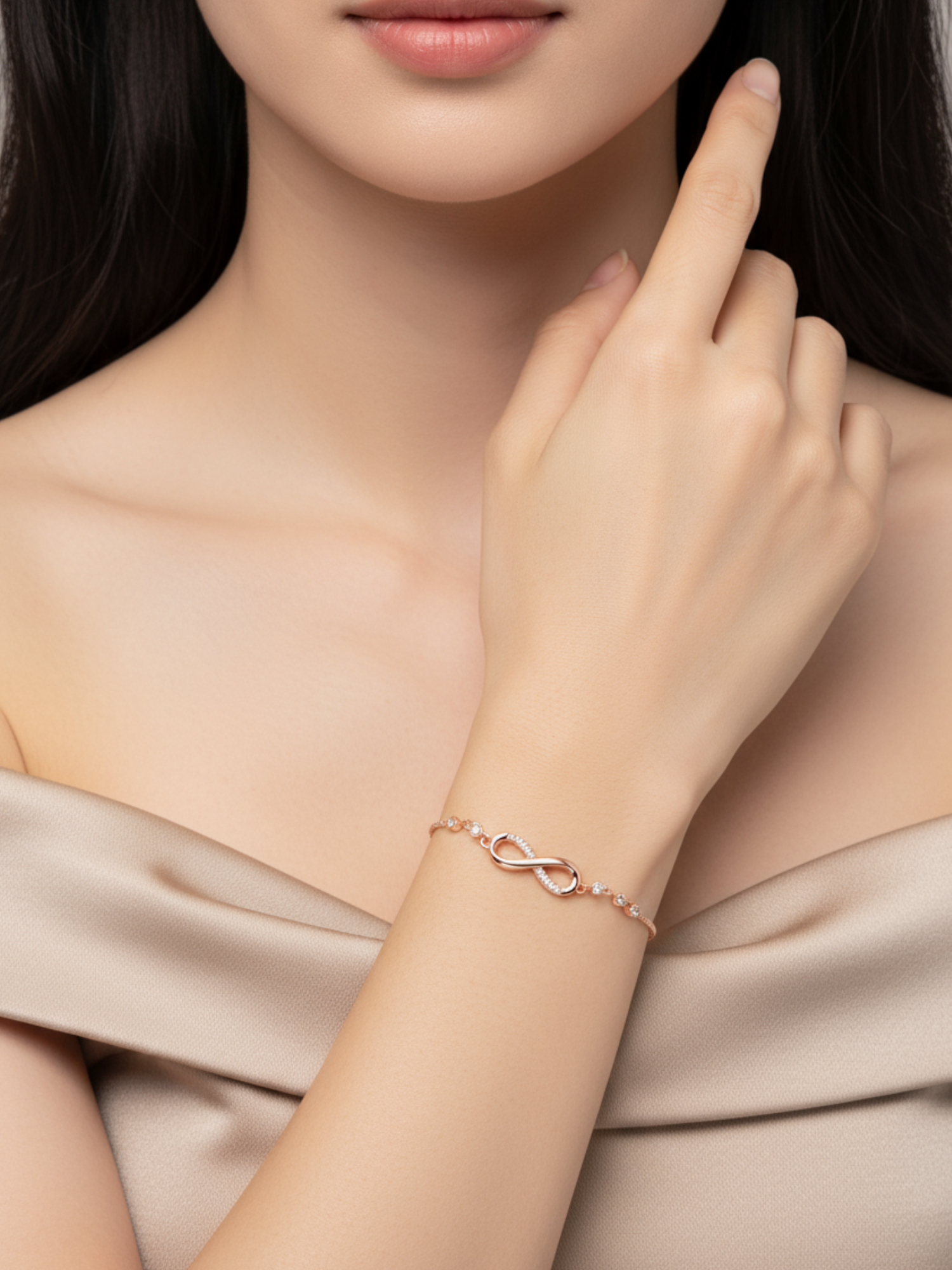 Noelle Infinity Bracelet