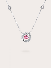 Celeste Diamond Circle Necklace - BENE Official