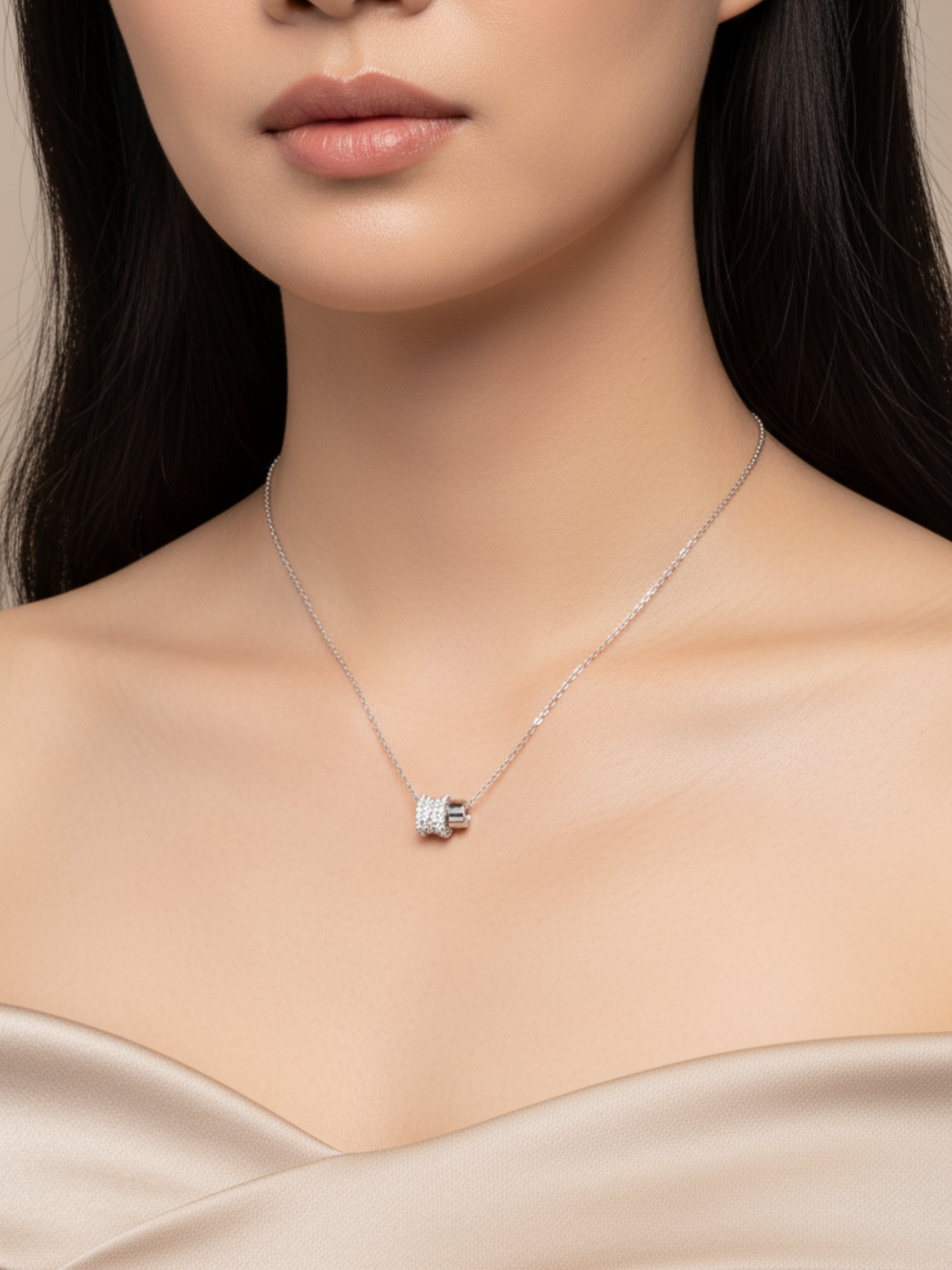 Jade Lucky Loop Necklace - BENE Official