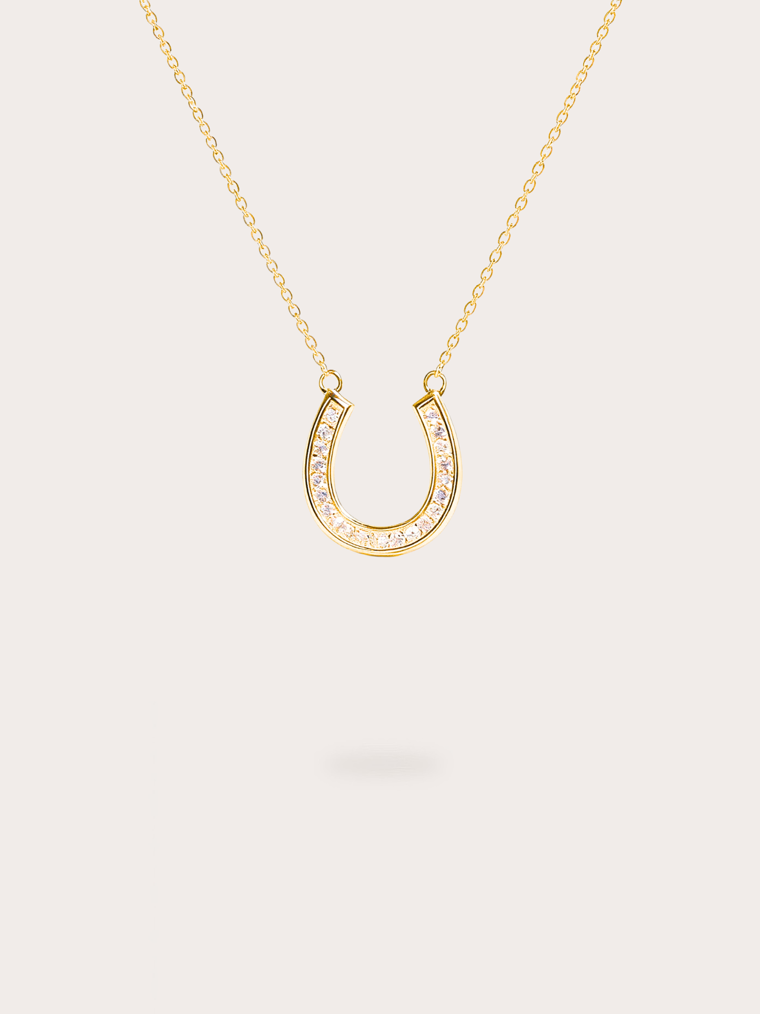 Junie Lucky Horseshoe Necklace