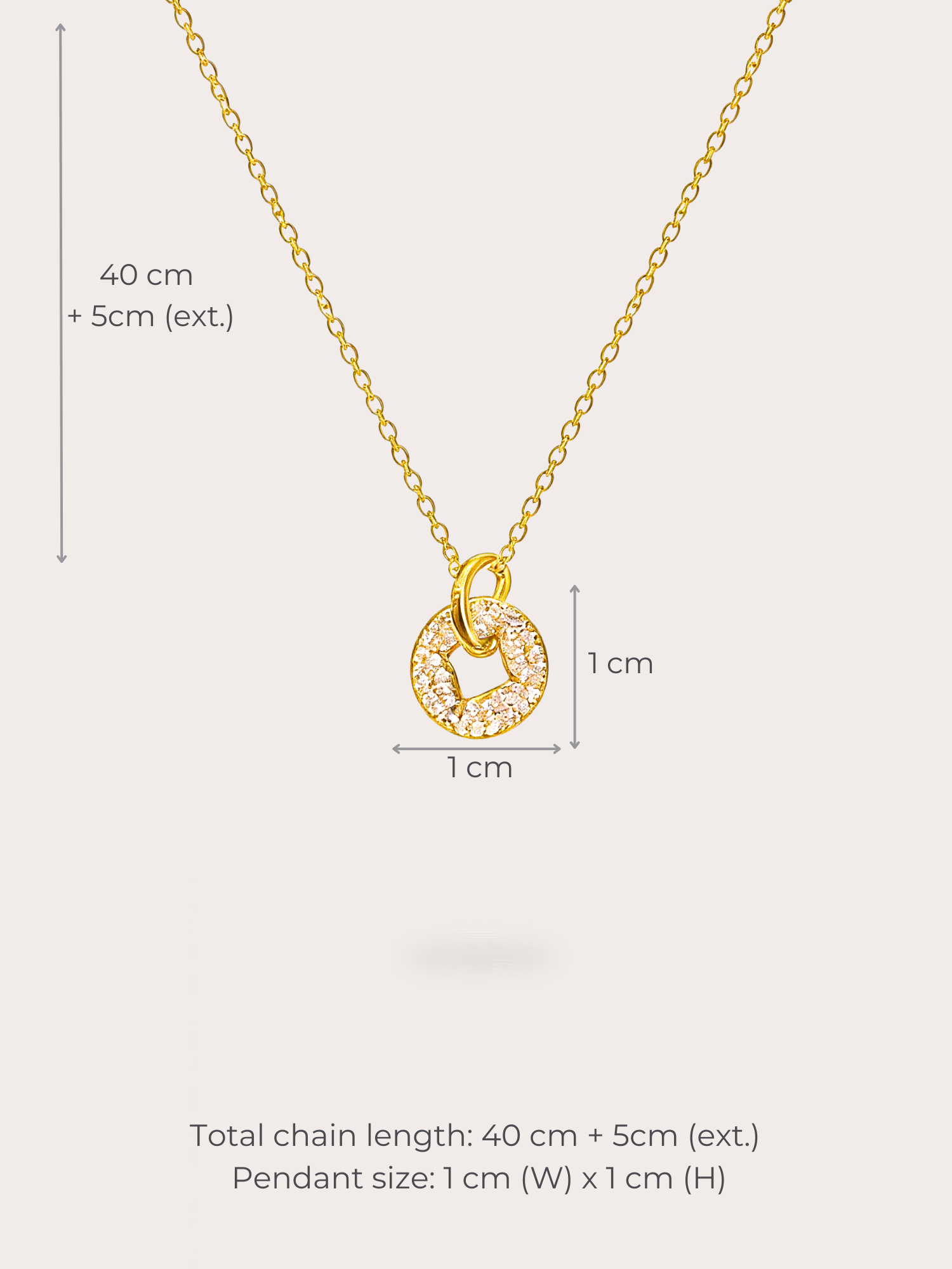 Ying Lucky Coin Necklace - BENE Official