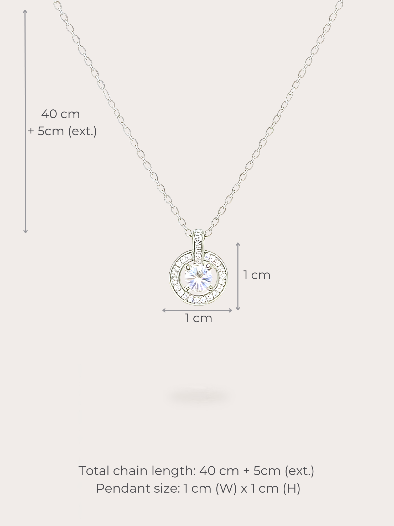 Bella Halo Necklace - BENE Official