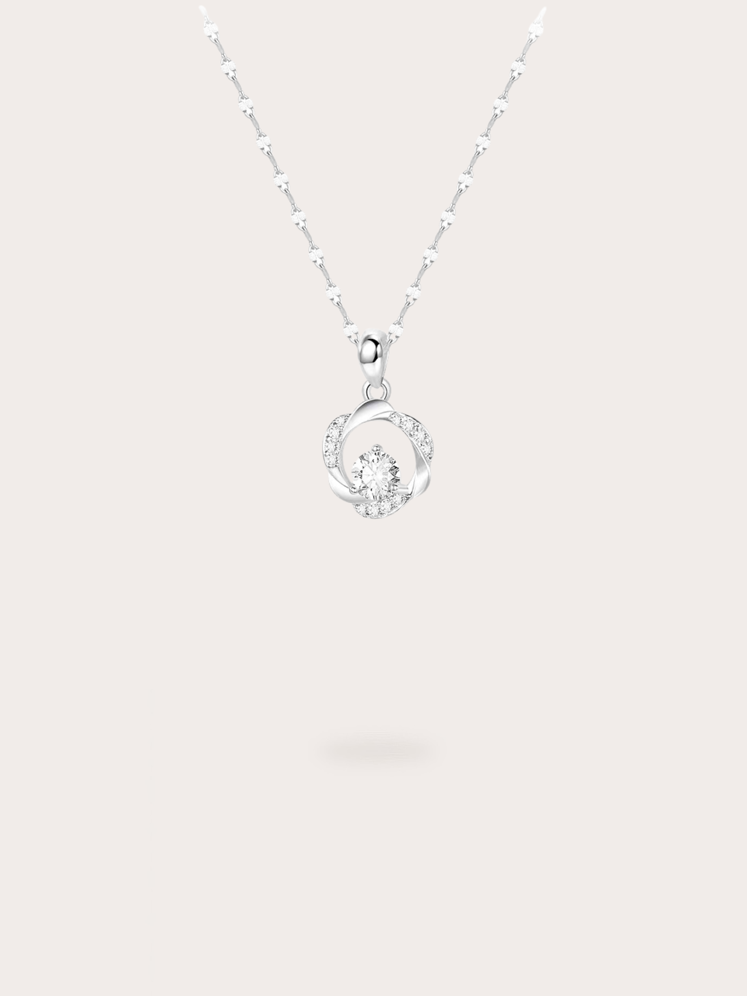 Estelle Halo Necklace