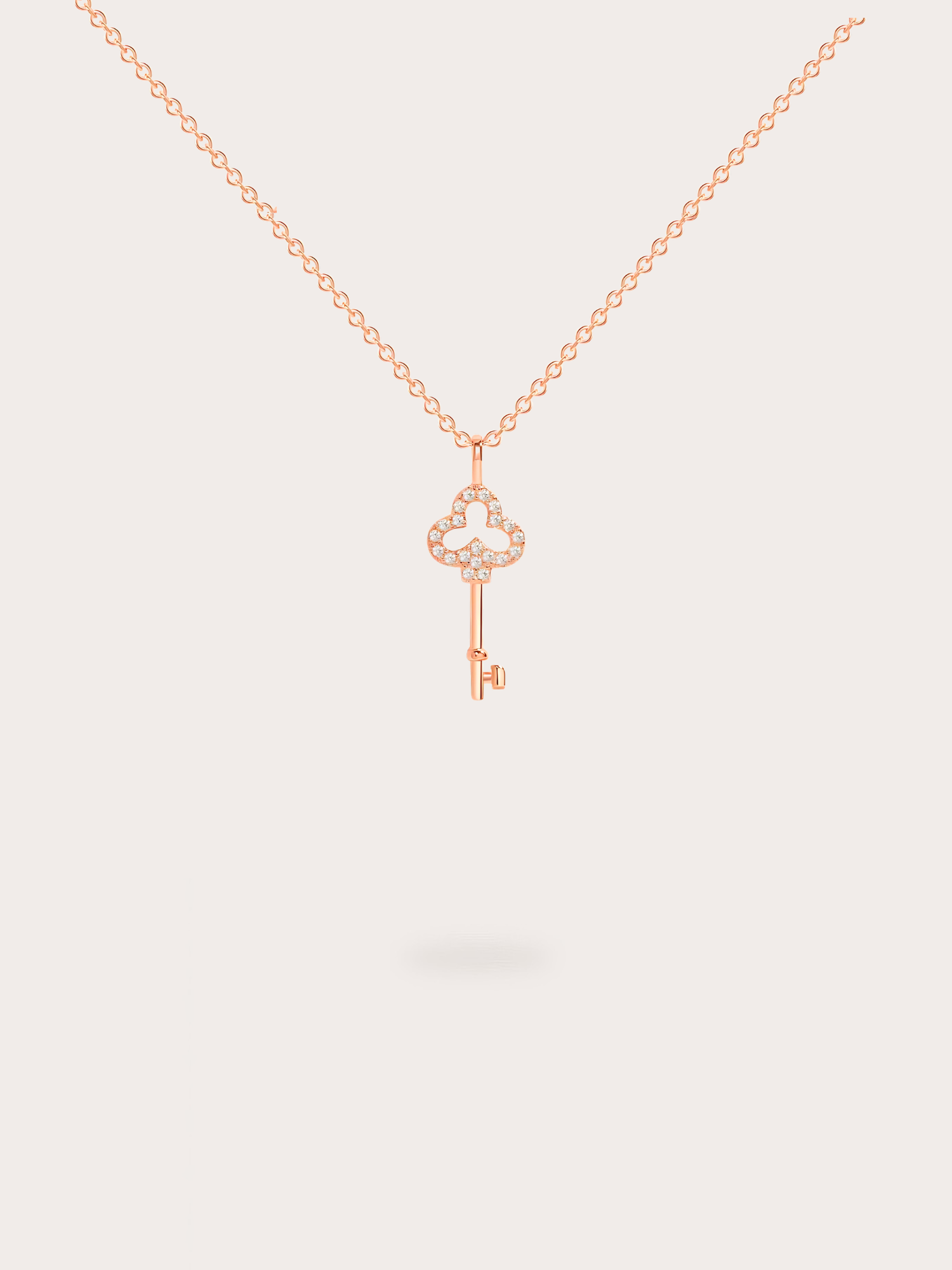 Faye Lucky Key Necklace - BENE Official