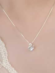 Vienna Swan Necklace