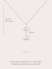 Faye Lucky Key Necklace - BENE Official