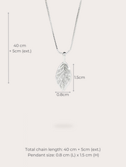 Elena Leaf Necklace
