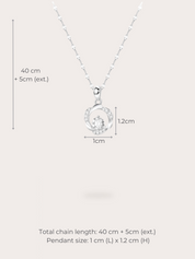 Estelle Halo Necklace