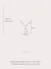 Rachel Teardrop Necklace - BENE Official