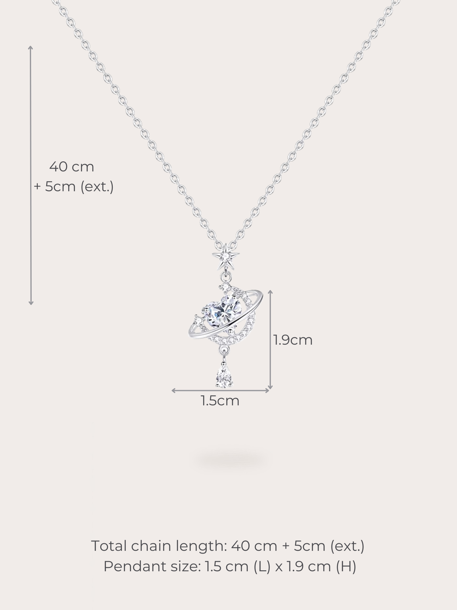 Stella Planet Necklace - BENE Official