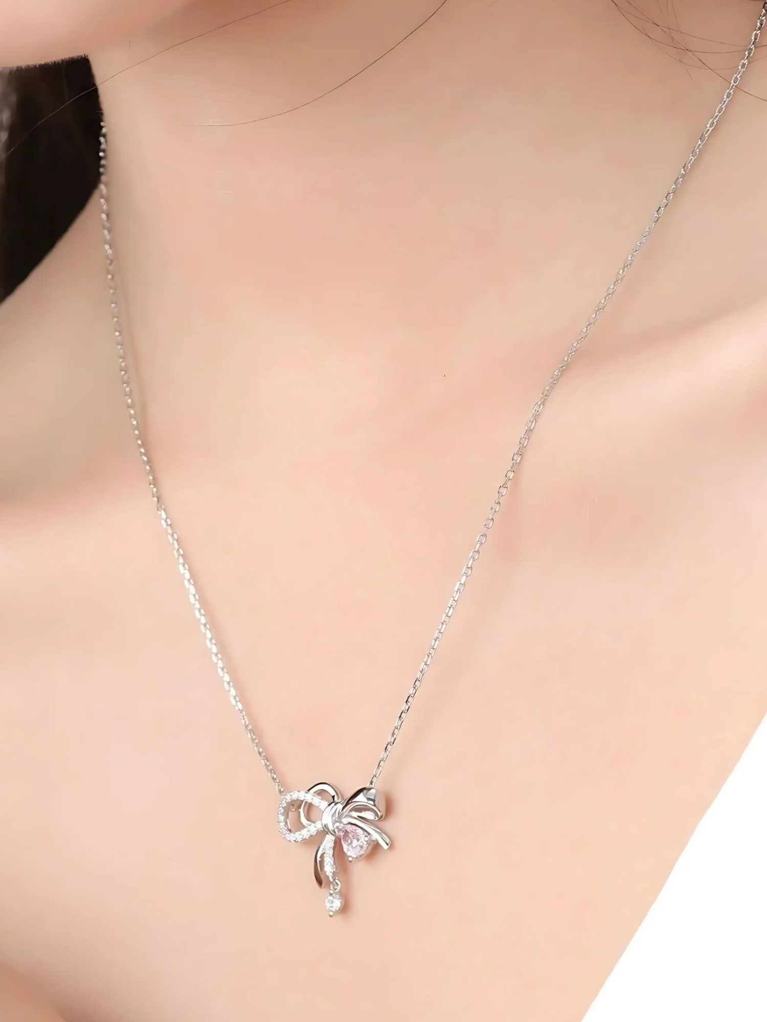 Lily Bow Necklace - BENE Official