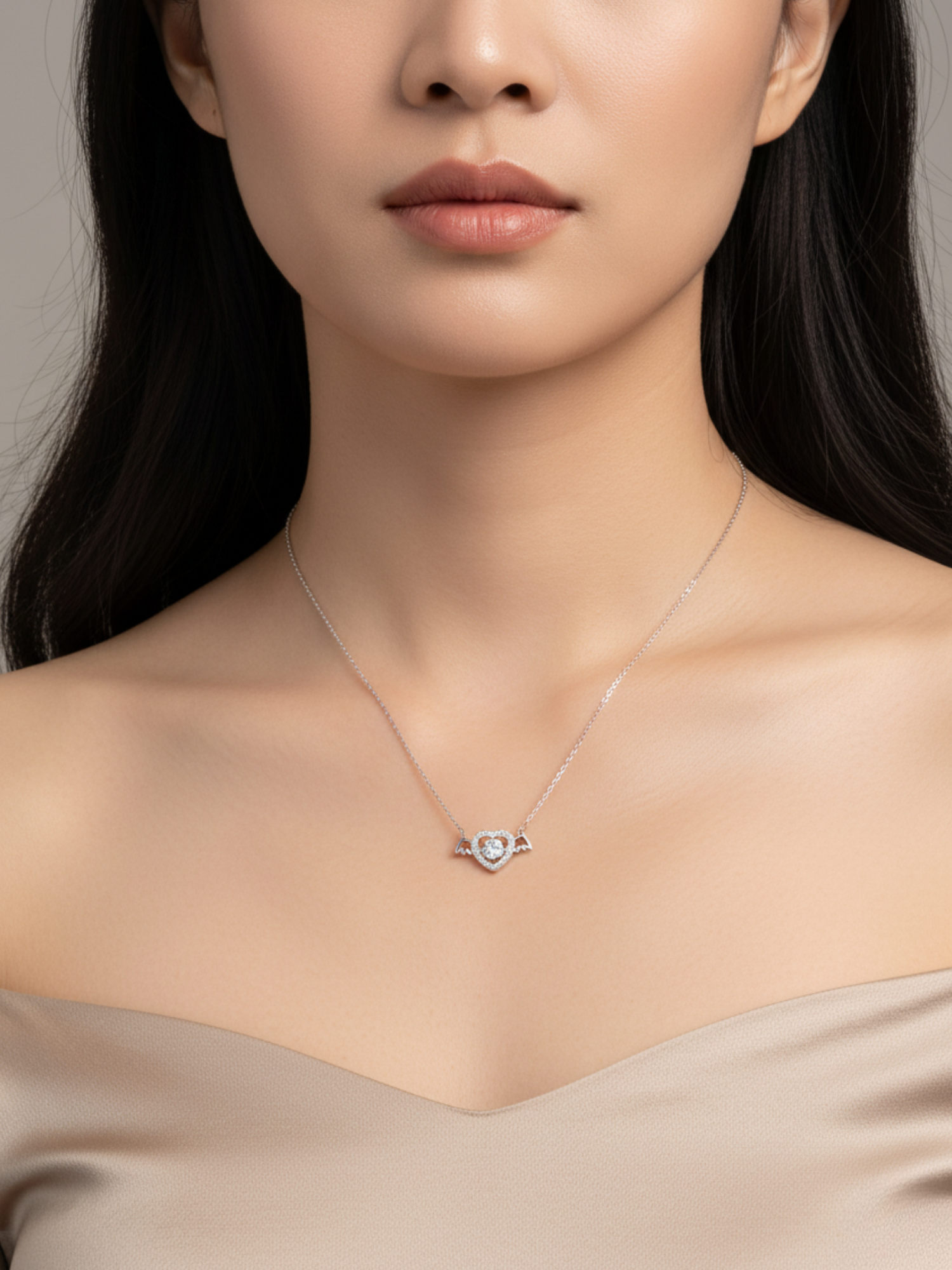 Cherry Heart Necklace - BENE Official