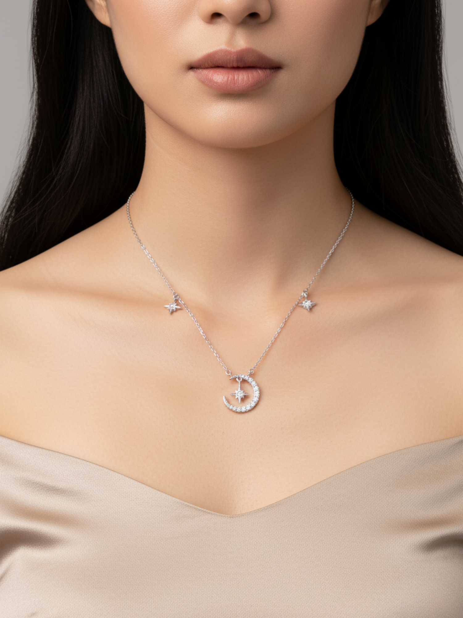 Quinn Crescent Necklace - BENE Official