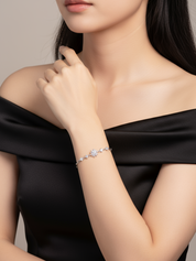 Ashley Snowflake Bracelet