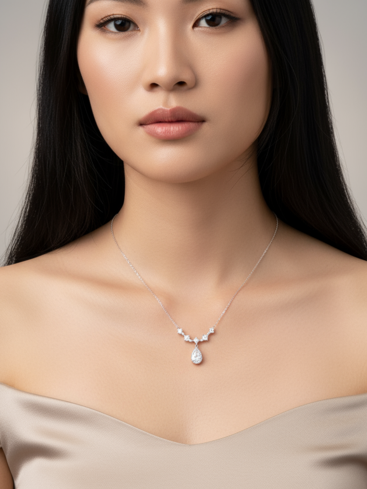Rachel Teardrop Necklace - BENE Official