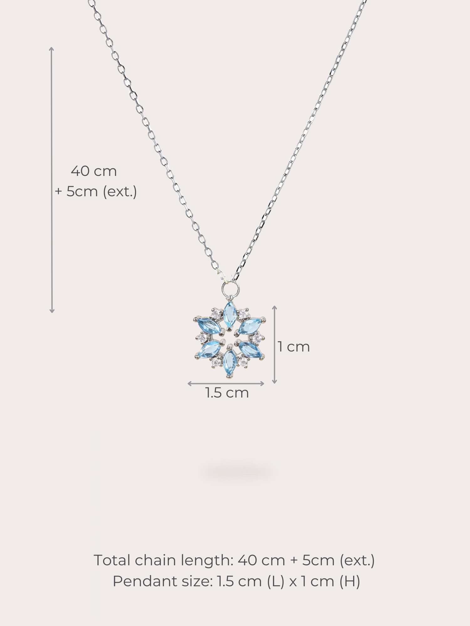 Elsa Snowflake Necklace - BENE Official