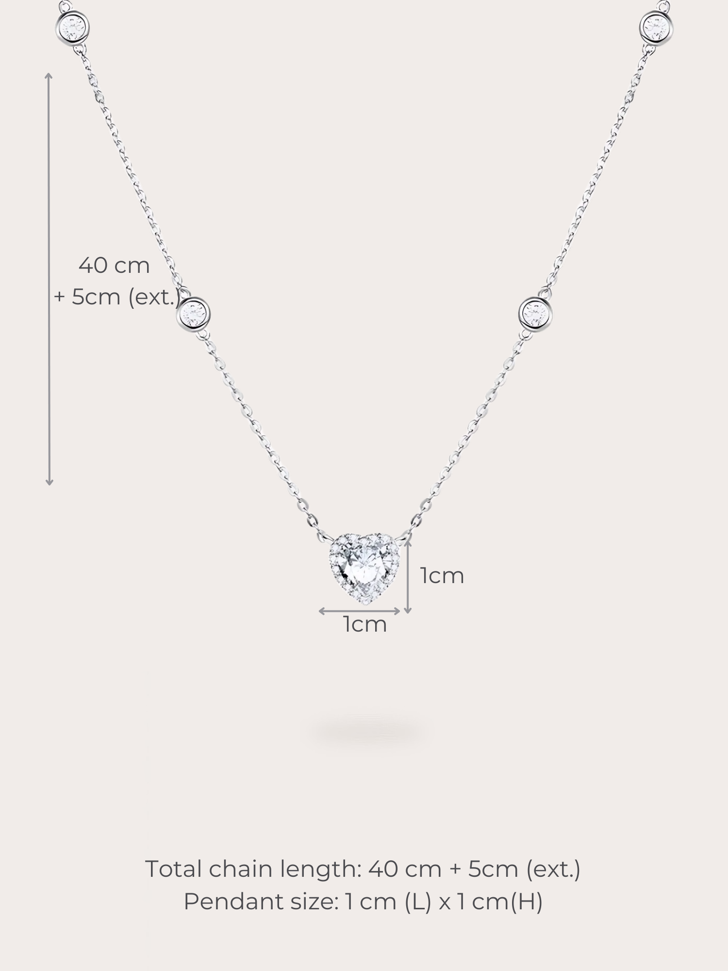 Victoria Heart Necklace - BENE Official