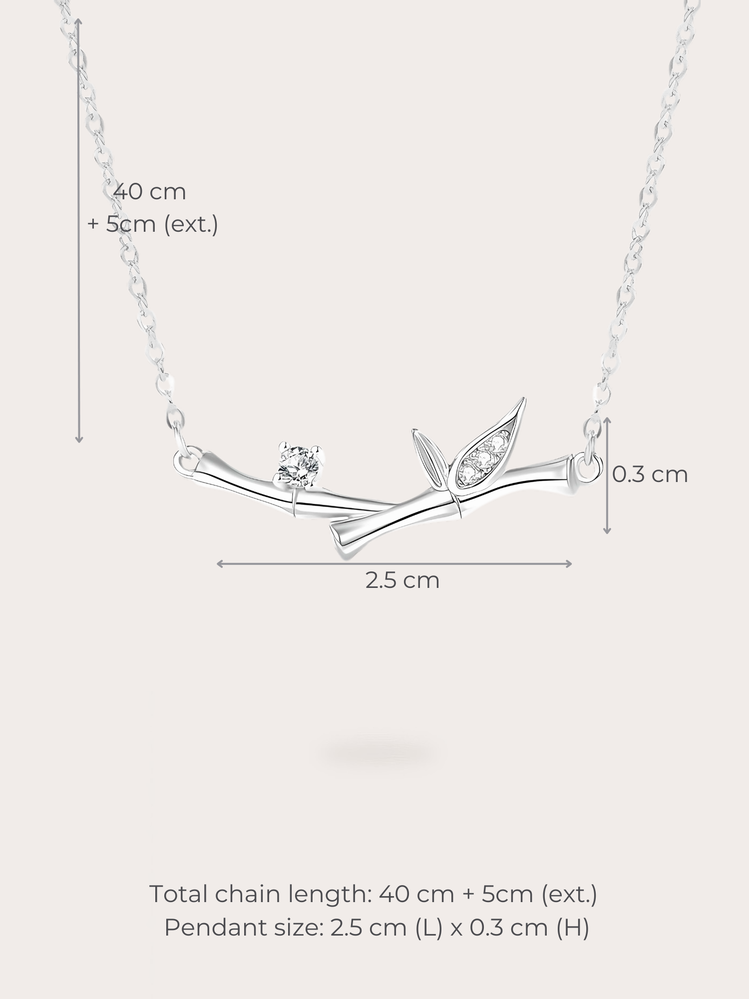 Hana Bamboo Necklace - BENE Official