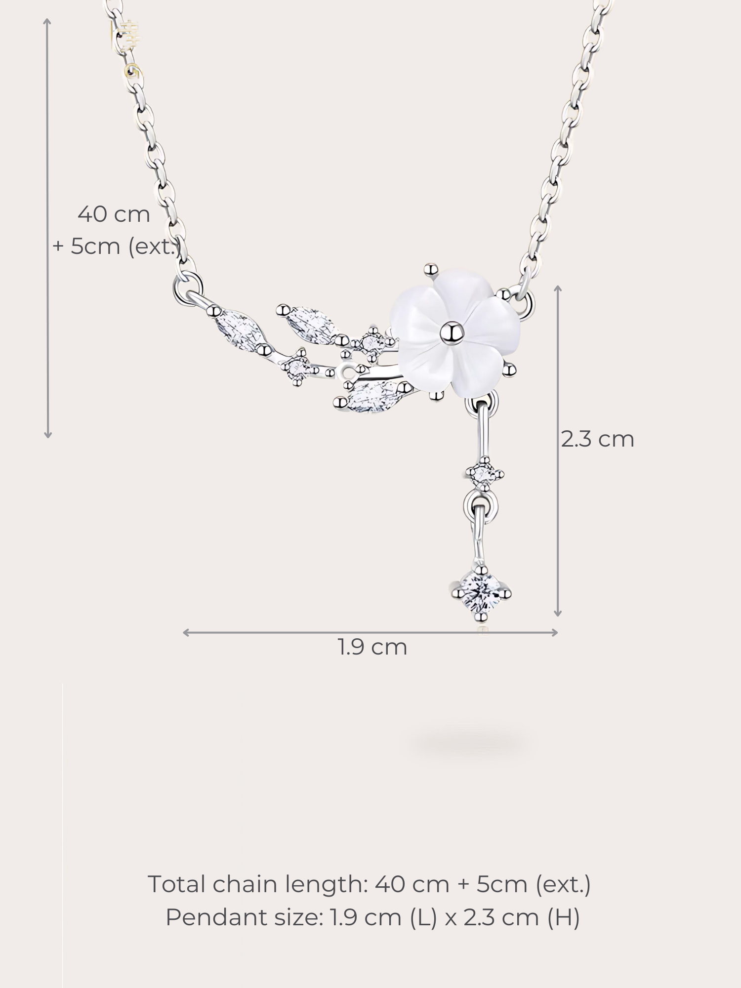 Camilla Floral Necklace - BENE Official