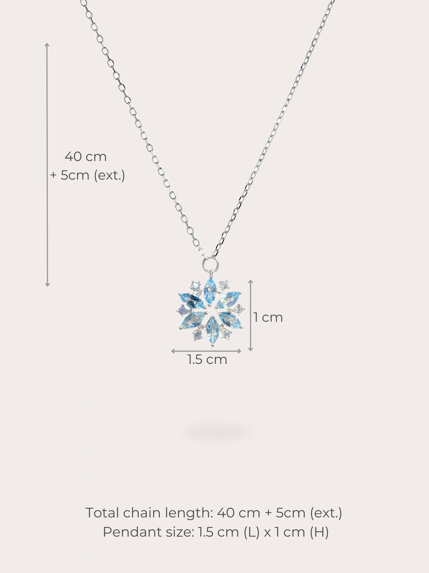 Elsa Snowflake Necklace - BENE Official
