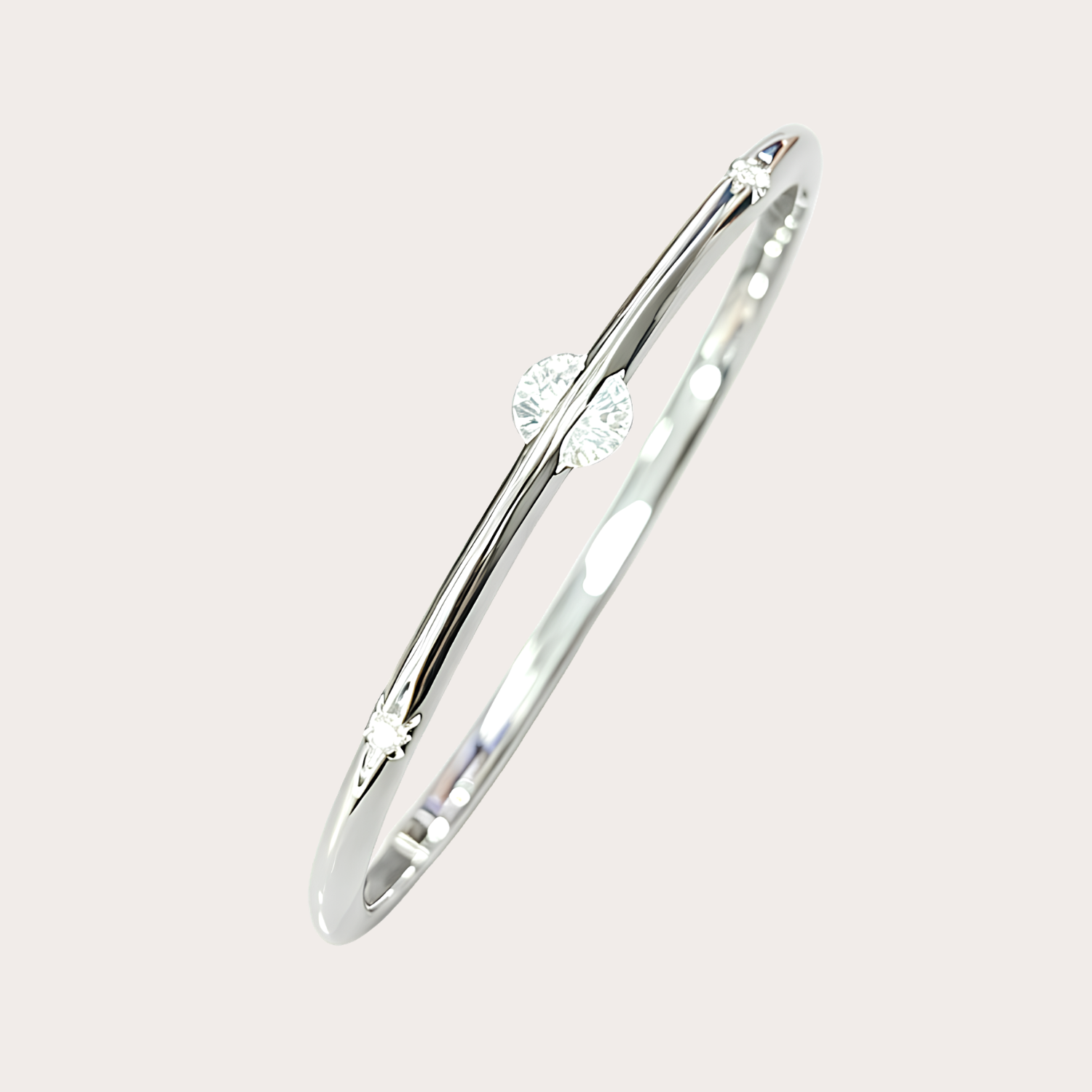 Giselle Bangle Silver