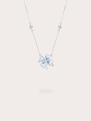 Poppy Clover Necklace