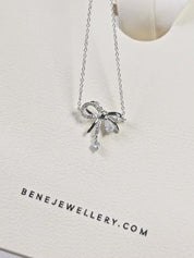 Lily Bow Necklace