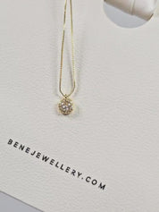 Claire Halo Necklace