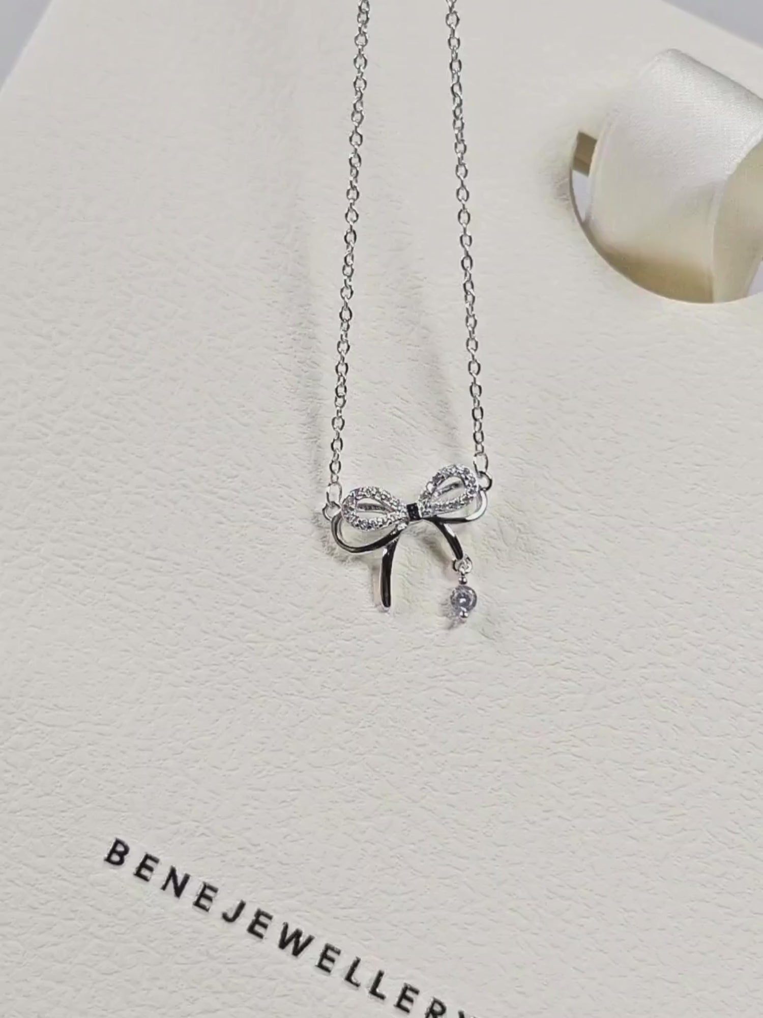 Sophia Bow Necklace