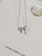 Sophia Bow Necklace