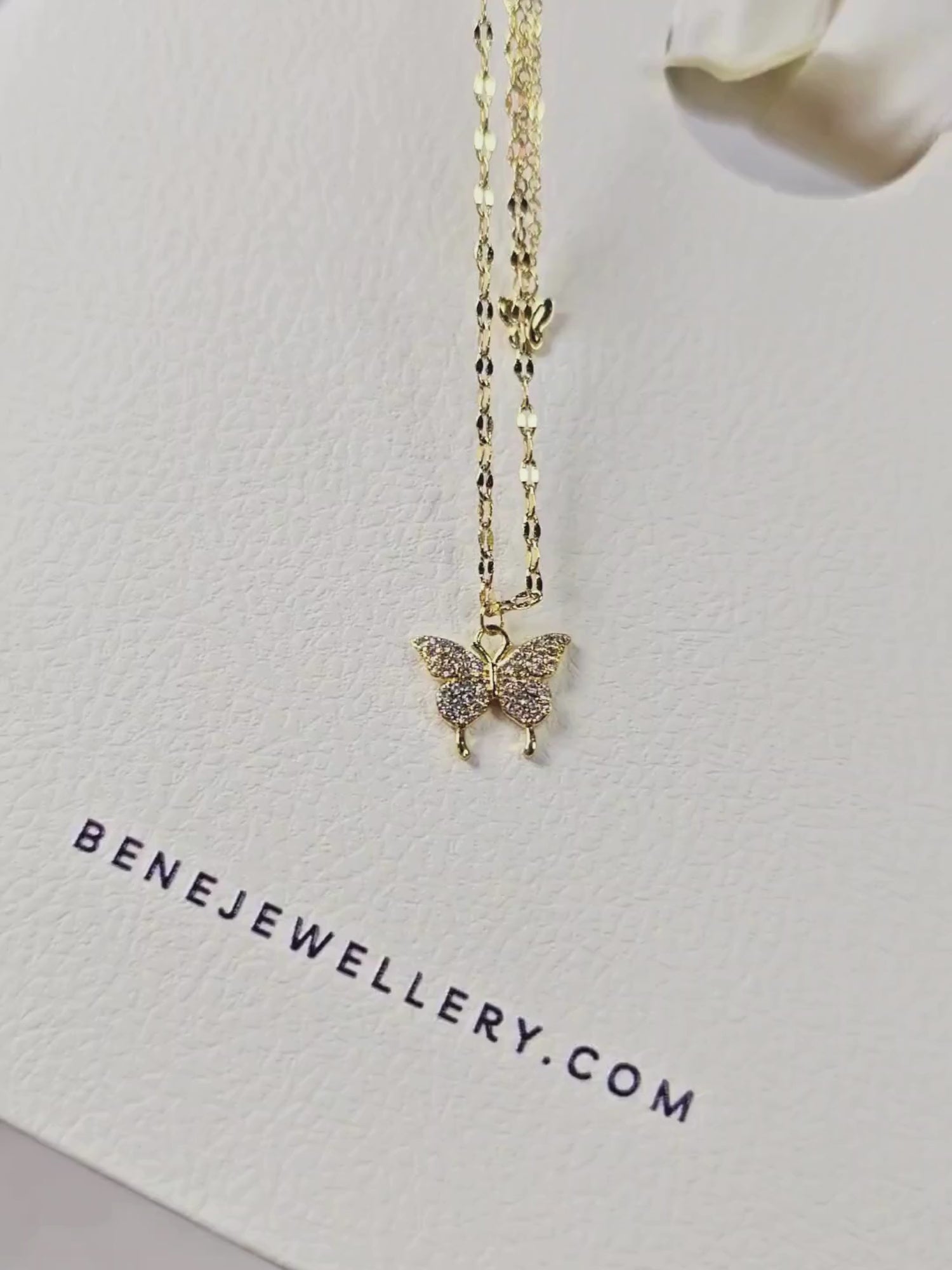 Callie Butterfly Necklace