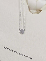 Lila Clover Necklace