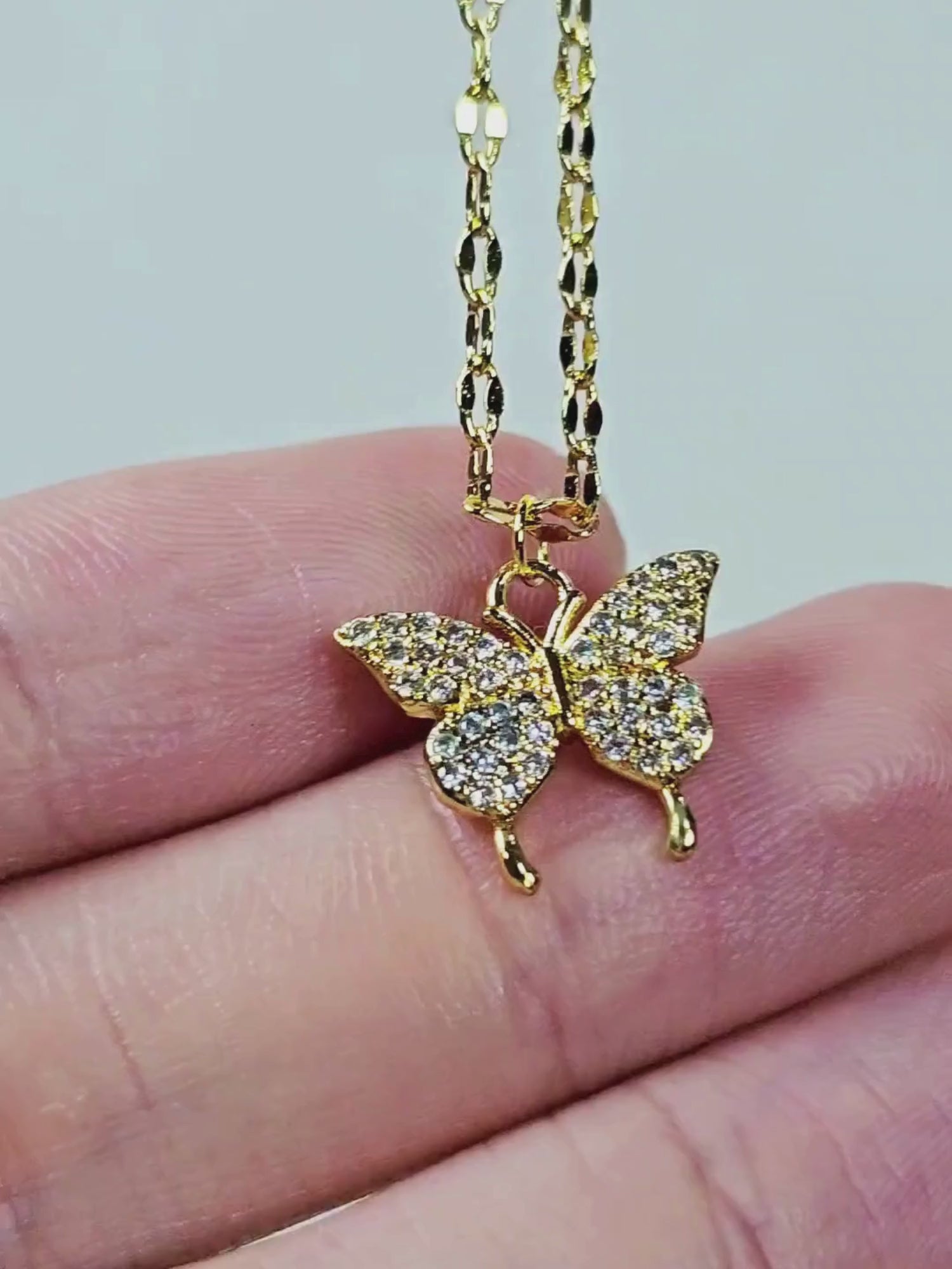 Callie Butterfly Necklace